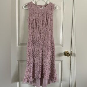 Enfocus Studio Mauve Lace Dress